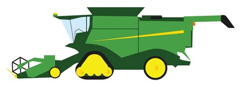 tractor john deere vector - Clip Art Library