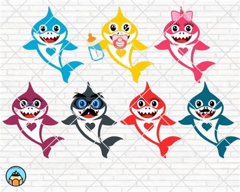 Baby Shark Family SVG | HotSVG.com