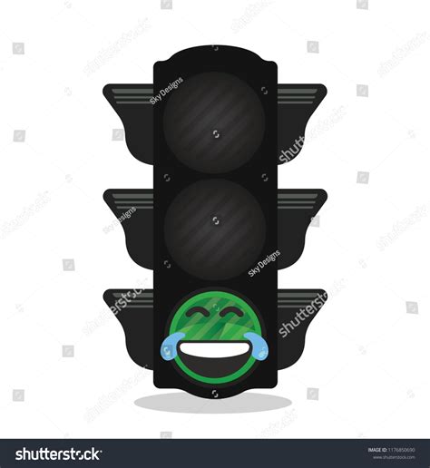 Traffic Light Emoji Stock Vector (Royalty Free) 1176850690 | Shutterstock