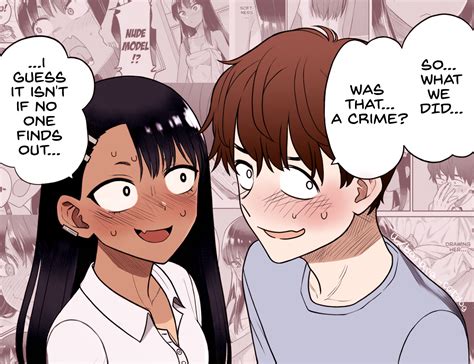 Modified manga panel from the last chapter. : r/nagatoro