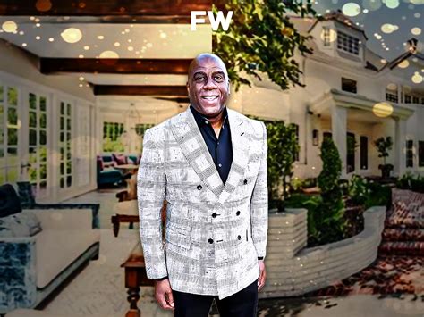 Magic Johnson's Old $14.5 Million House In Bel-Air Includes An Indoor ...