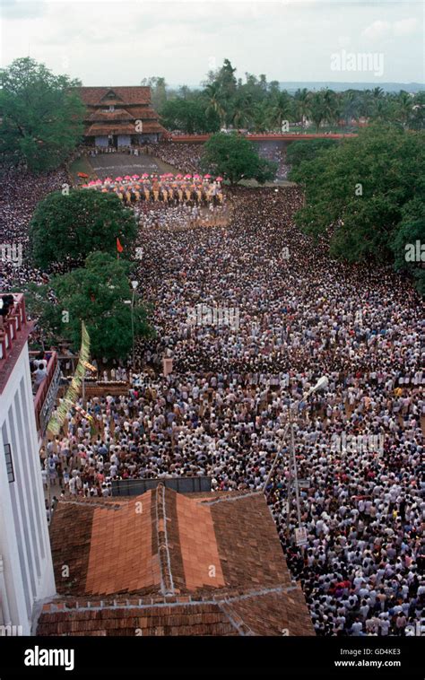 Crowd at festival Stock Photo - Alamy