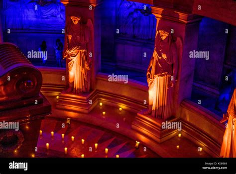 Inside Napoleon's tomb at night within Les Invalides in Paris, France Stock Photo - Alamy