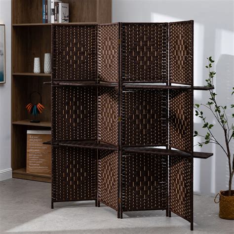 Screen Folding Portable partition Wood Screen — BestOffice