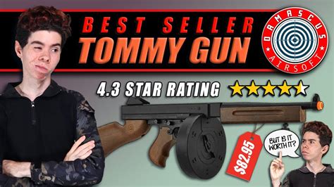 Amazon Best Seller Airsoft Tommy Gun - YouTube