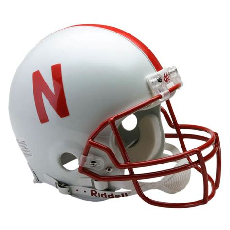 Riddell Nebraska Huskers VSR4 Full-Size Authentic Football Helmet ...