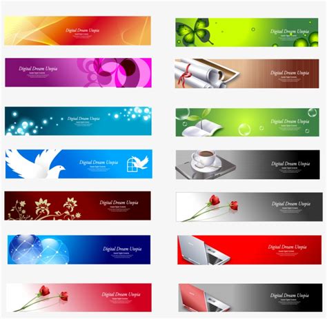 15 Free Website Banner Templates Png For On Mbtskoudsalg - Header & Footer Design - 1600x1500 ...