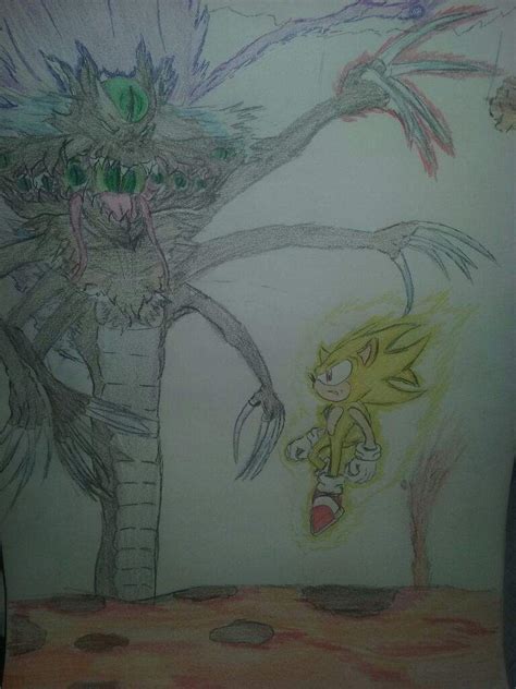 (Spoilers for Sonic Unleashed) Super Sonic vs. Perfect Dark Gaia ...