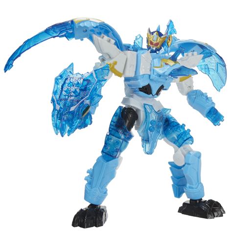Buy Power Rangers Dino Ptera Freeze Zord for Kids Ages 4 and Up Morphing Dino Robot Zord with ...
