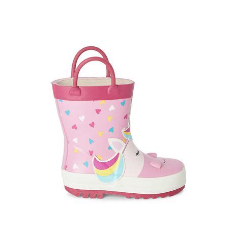 George Toddler Girls' Unicorn Rain Boots | Walmart Canada