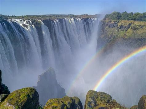 Google Map of Victoria Falls, Zambia and Zimbabwe - Nations Online Project