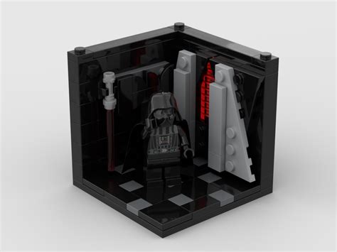 How to build Lego Darth Vader Minifigure Stand – How to build it