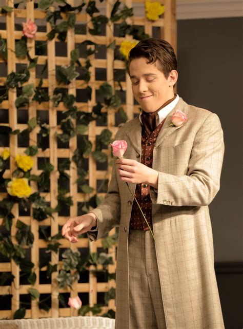 Remi Keough as Algernon Moncrieff in our recent production of 'The Importance of Being Earnest ...