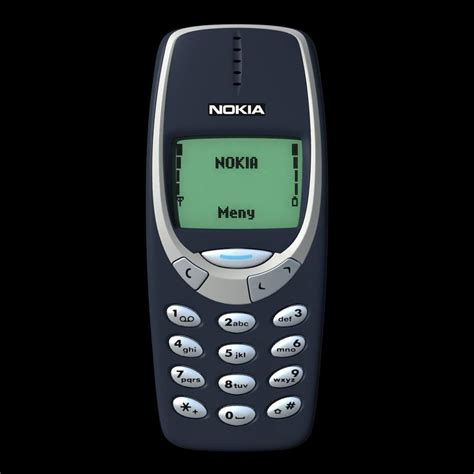 Nokia 3310 - 3D Model by The_Djon