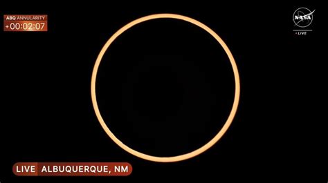 The Ring of Fire: 2023 Annular Solar Eclipse - Live - The News Intel