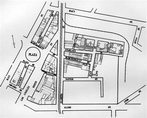 00034944 | Map of Los Angeles Chinatown, depicting the area … | Flickr