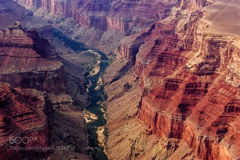 Grand Canyon Aerial View by Csilla Zelko / 500px