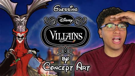 Guess the Disney Villain by the concept art!! - YouTube