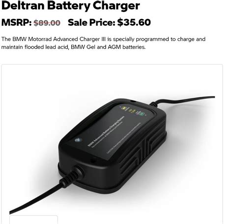 Battery Charger ? | BMW Luxury Touring Community