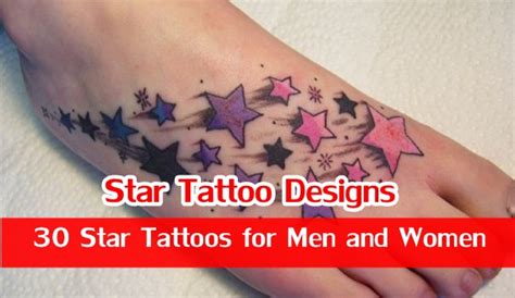 30 Star Tattoos for Men and Women