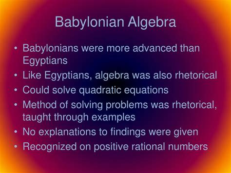 PPT - The History of Algebra PowerPoint Presentation, free download - ID:960386