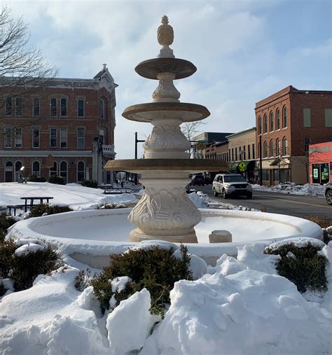 Bellefontaine Fountain · Ohio Outdoor Sculpture