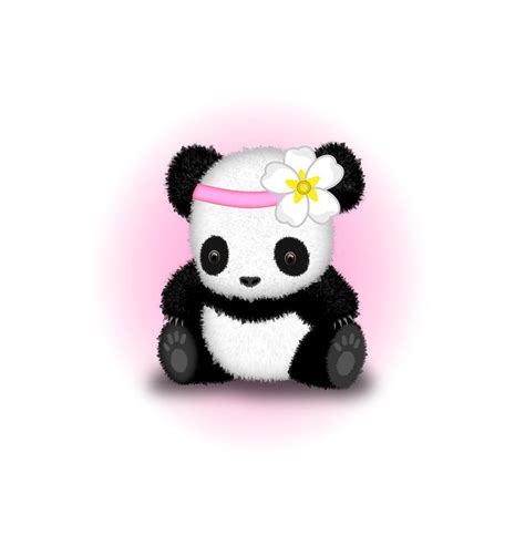 Baby Panda With Pink Background Digital Art by John Wills | Pixels