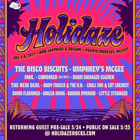 Holidaze Announces 2021 Artist Lineup | Grateful Web