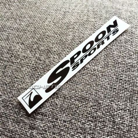 Purchase Spoon Performance Racing Sports 3M Reflective Vinyl Sticker Decal JDM 12.5 X 2cm in ...