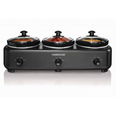 Farberware (MD-QH4501A) Triple Slow Cooker Reviews, Problems & Guides