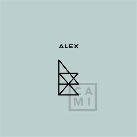 Premade Name Logo alex Tiktok Custom Name Logo Digital File Instant ...