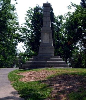 The Battle of Kings Mountain Monument Historical Marker