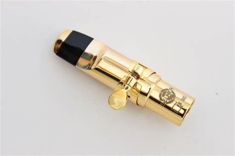 High Quality Brand Alto SELMER / Alto / Tenor Saxophone Gold Metal Mouthpiece Mouthpiece Color ...