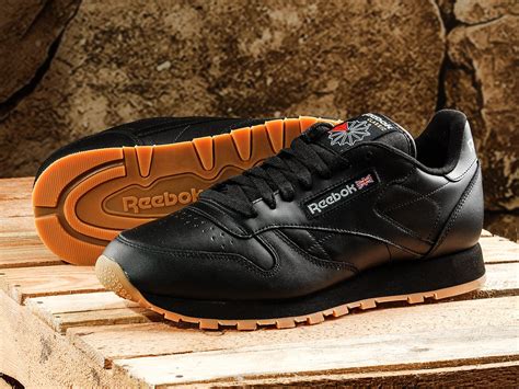 Reebok Classic Leather Shoes - 49800 Intense Black/Gum | Shoes \ Casual Shoes | Sklep ...