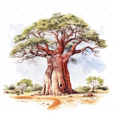 Baobab Tree - Etsy