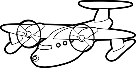 Download Propeller-driven Vector Graphics,free - Gambar Pesawat Kartun ...