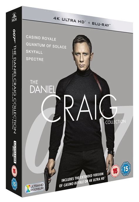 James Bond The Daniel Craig Collection 4K Ultra HD Blu-ray | Free ...