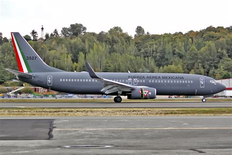 Aero Pacific Flightlines: Mexican Air Force Boeing 737-8ZY (63324/6108) 3527