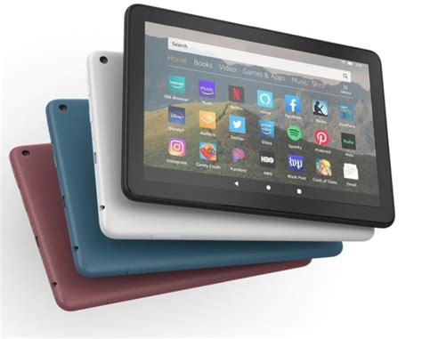 Amazon launches 10th-gen Fire HD 8 and Fire HD 8 Plus tablets (faster ...