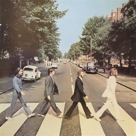 The Beatles Abbey Road Album Cover