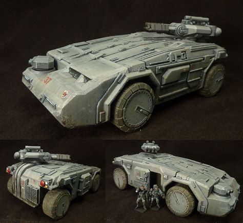 Khurasan Miniatures 28mm 'Aliens' APC is out | Futuristic cars, Armored ...