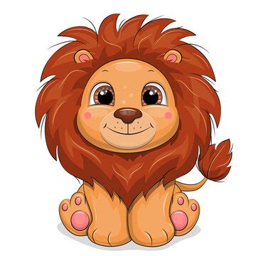 Lion Lying Down Clipart School