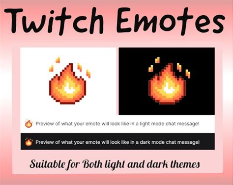 Fire Emote Add a Unique Touch to Your Channel, Can Be Used on Twitch ...