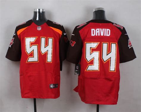 Men's NFL Tampa Bay Buccaneers #54 Lavonte David Red Elite Jersey | Jersey, Red team, Nfl