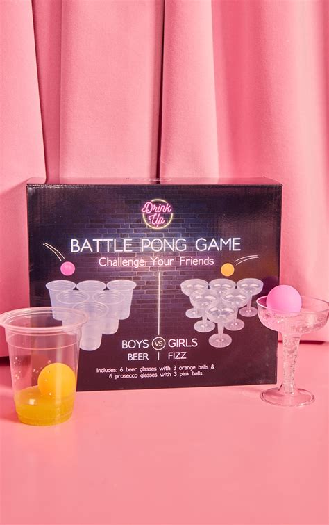 Boys Vs Girls Battle Pong Drinking Game | Accessories | PrettyLittleThing