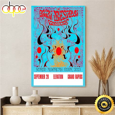 The Brian Jonestown Massacre 2023 Poster Canvas – Musicdope80s.com