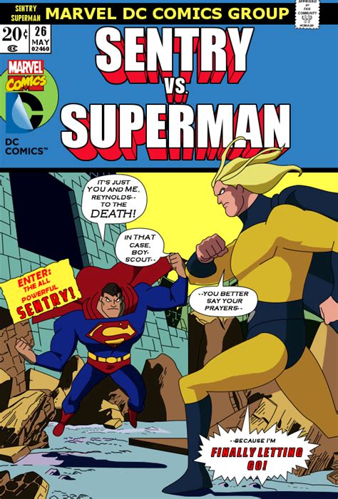 Superman Vs Sentry Comic