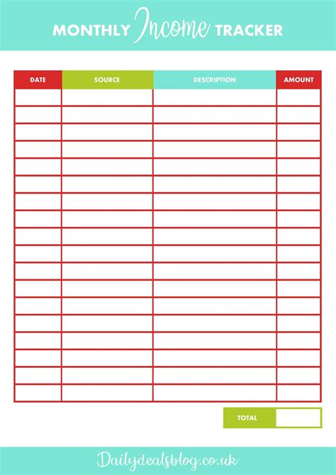 a printable daily planner with the words, month and time tracker on top ...