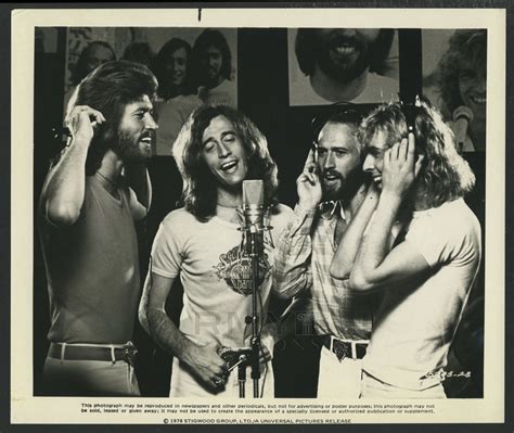 Lot # 540: 1978 "The Bee Gees", Disco Era Super-Group Vintage Studio Photo