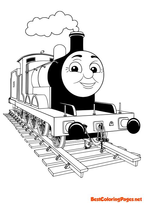 Thomas the Train Coloring Pages - Free printable coloring pages